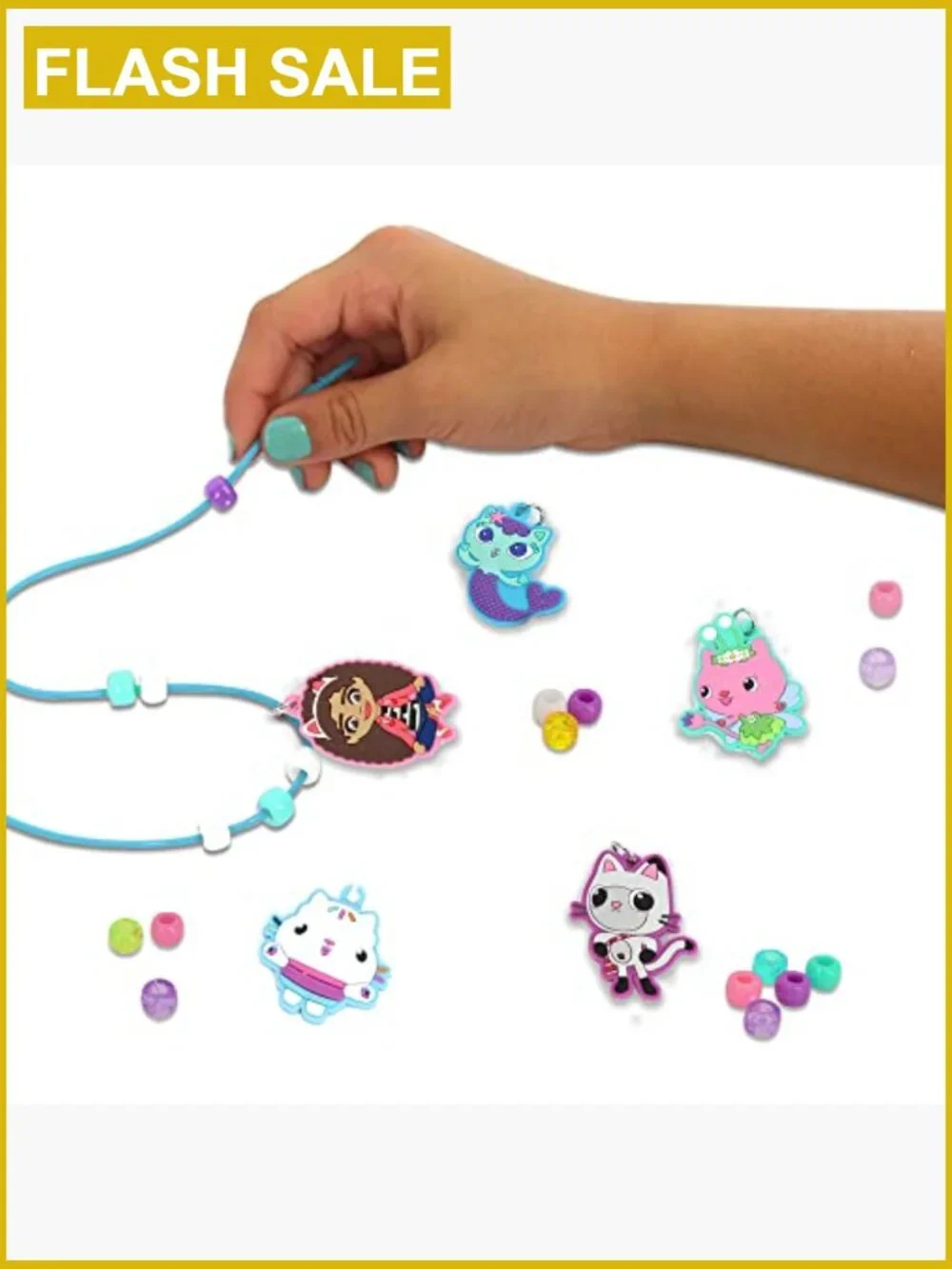 DIY Necklace Craft Kit with Charms & Beads